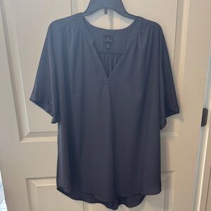 Elegant Gray Women's Top